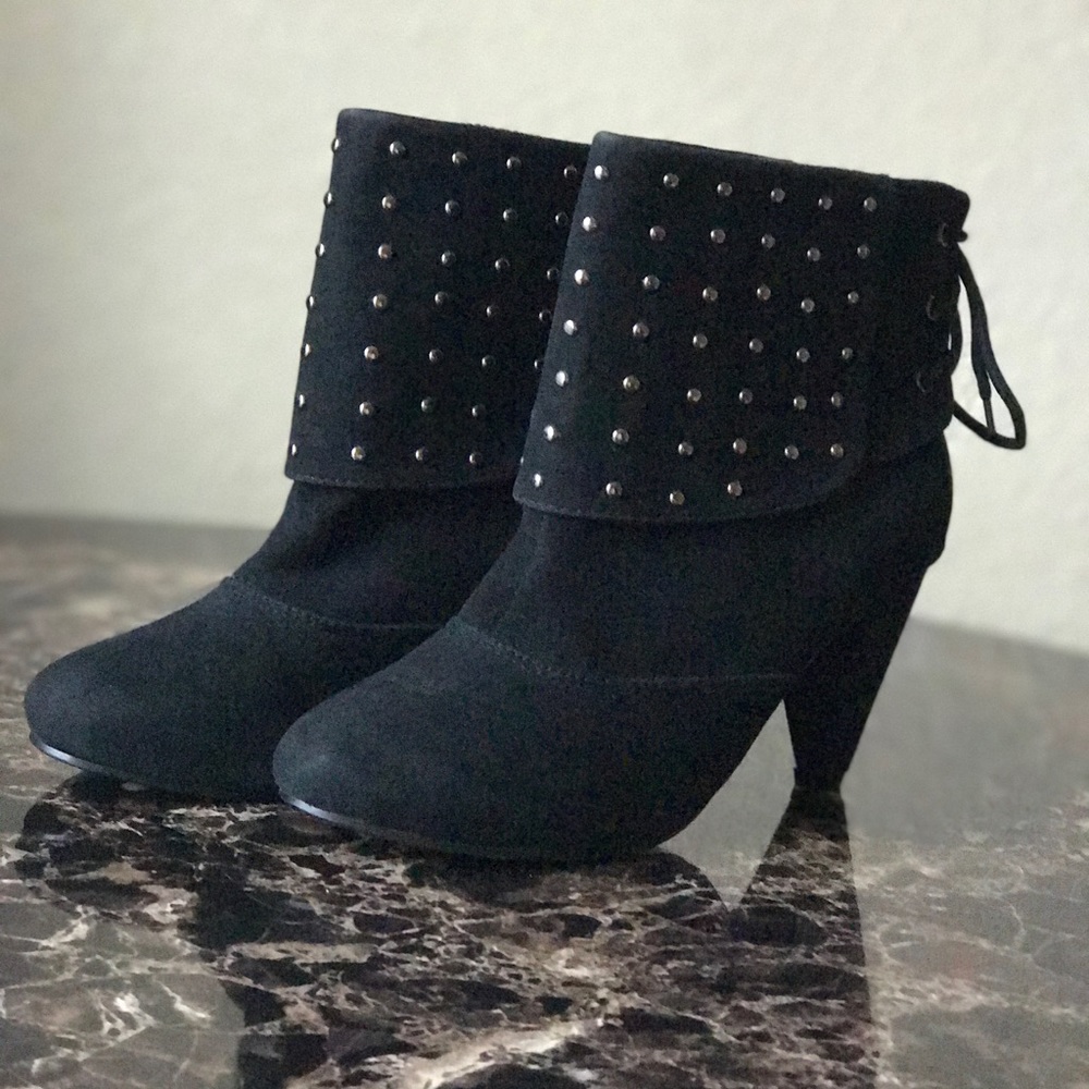 XOXO Women's Gloss Ankle Boots